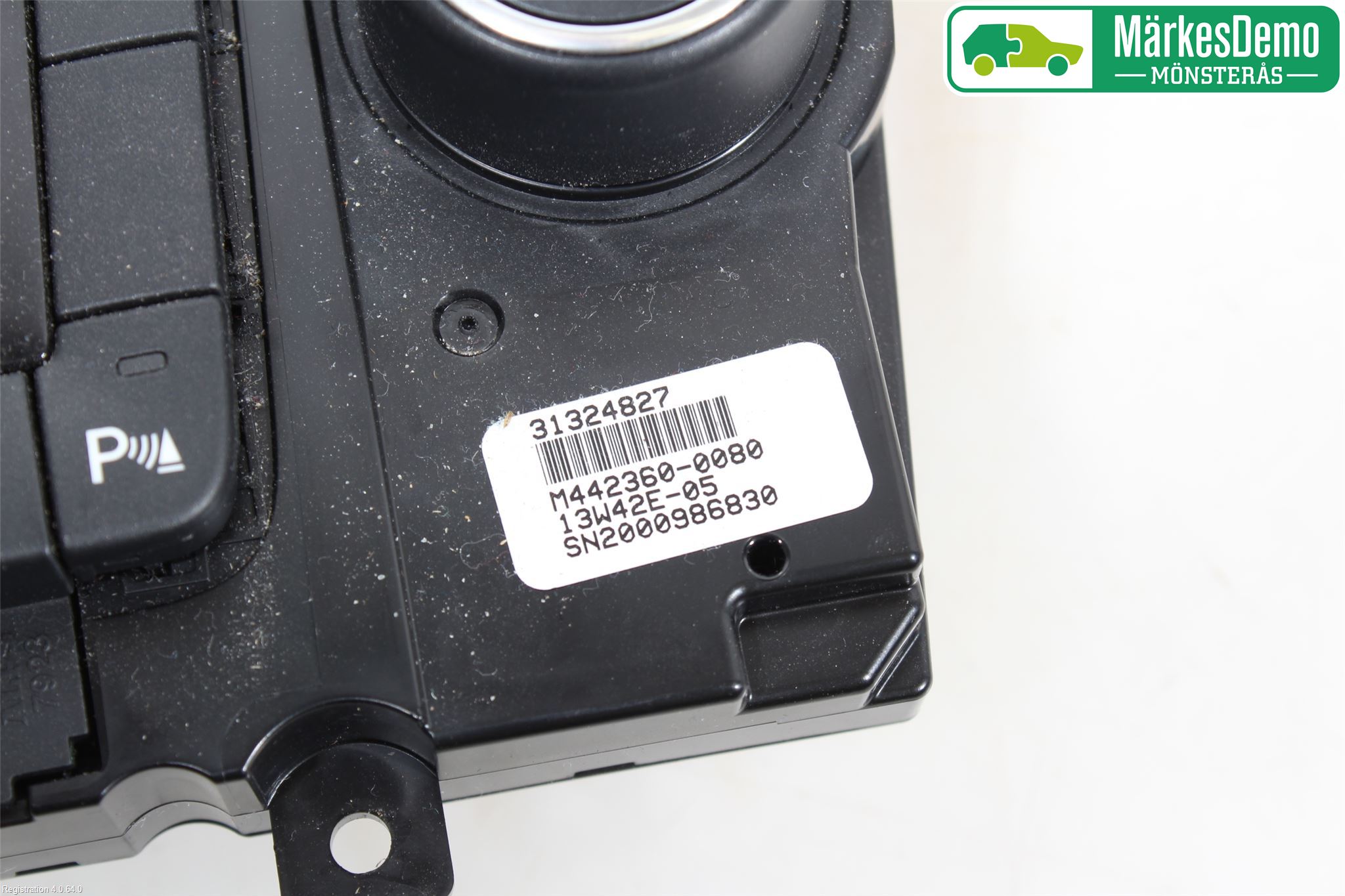 Volvo V70 14-16 Varme Ac Betjening-Display
