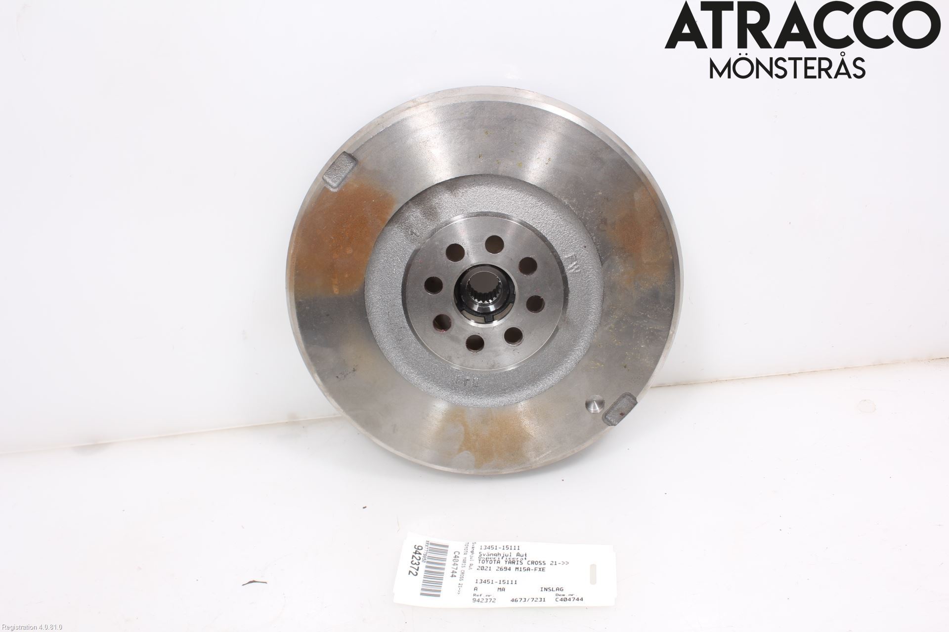 Toyota YARIS CROSS XP21 21- Svinghjul Automat
