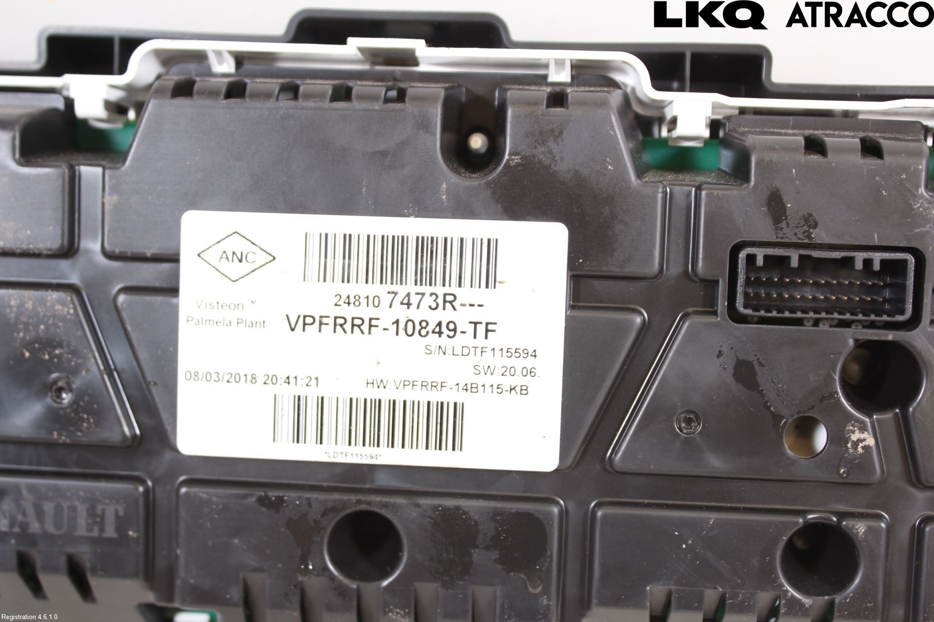Opel VIVARO 15-19 Instr Kombinert