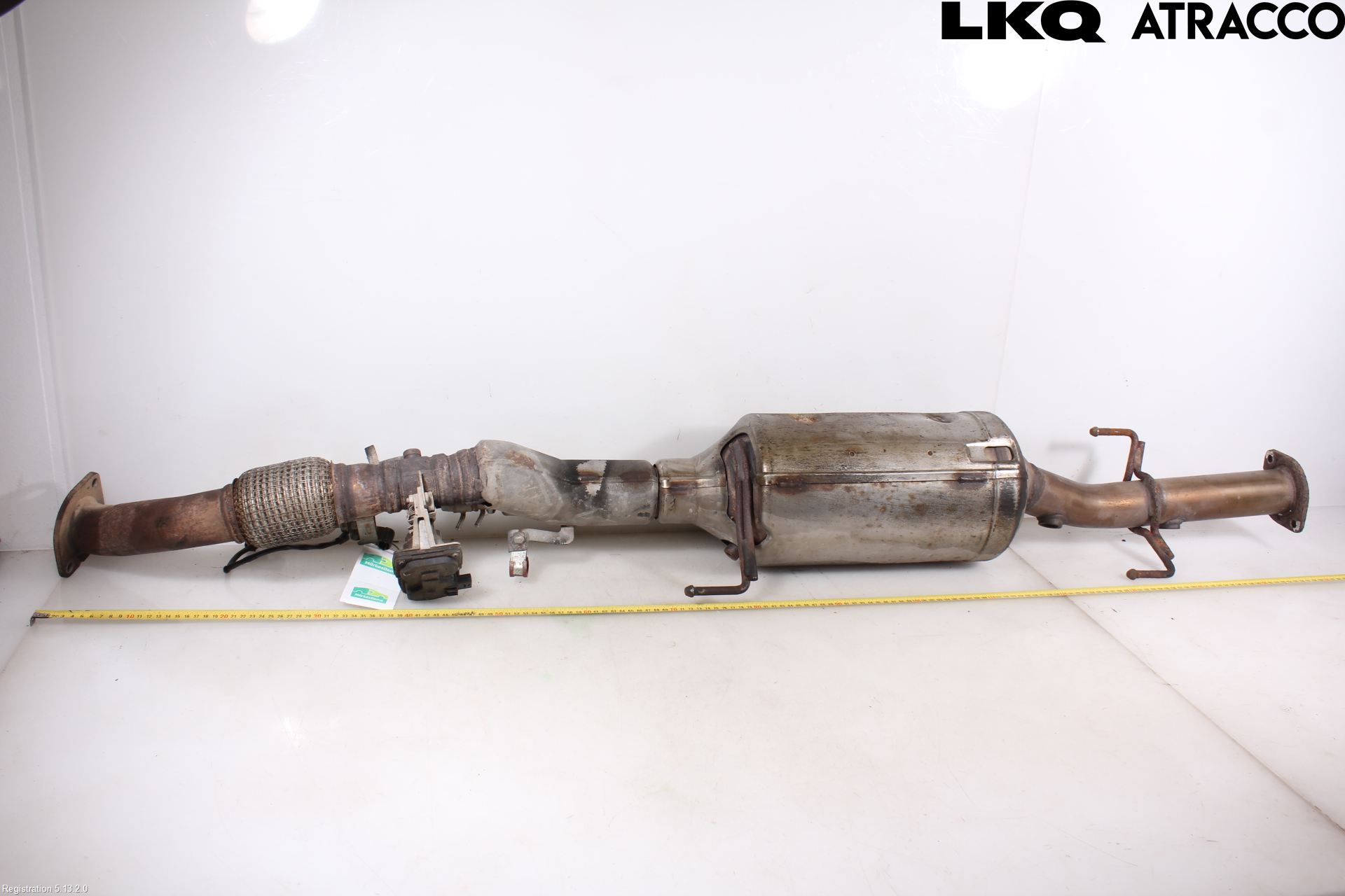 Isuzu D-MAX Eksos Partikketfilter