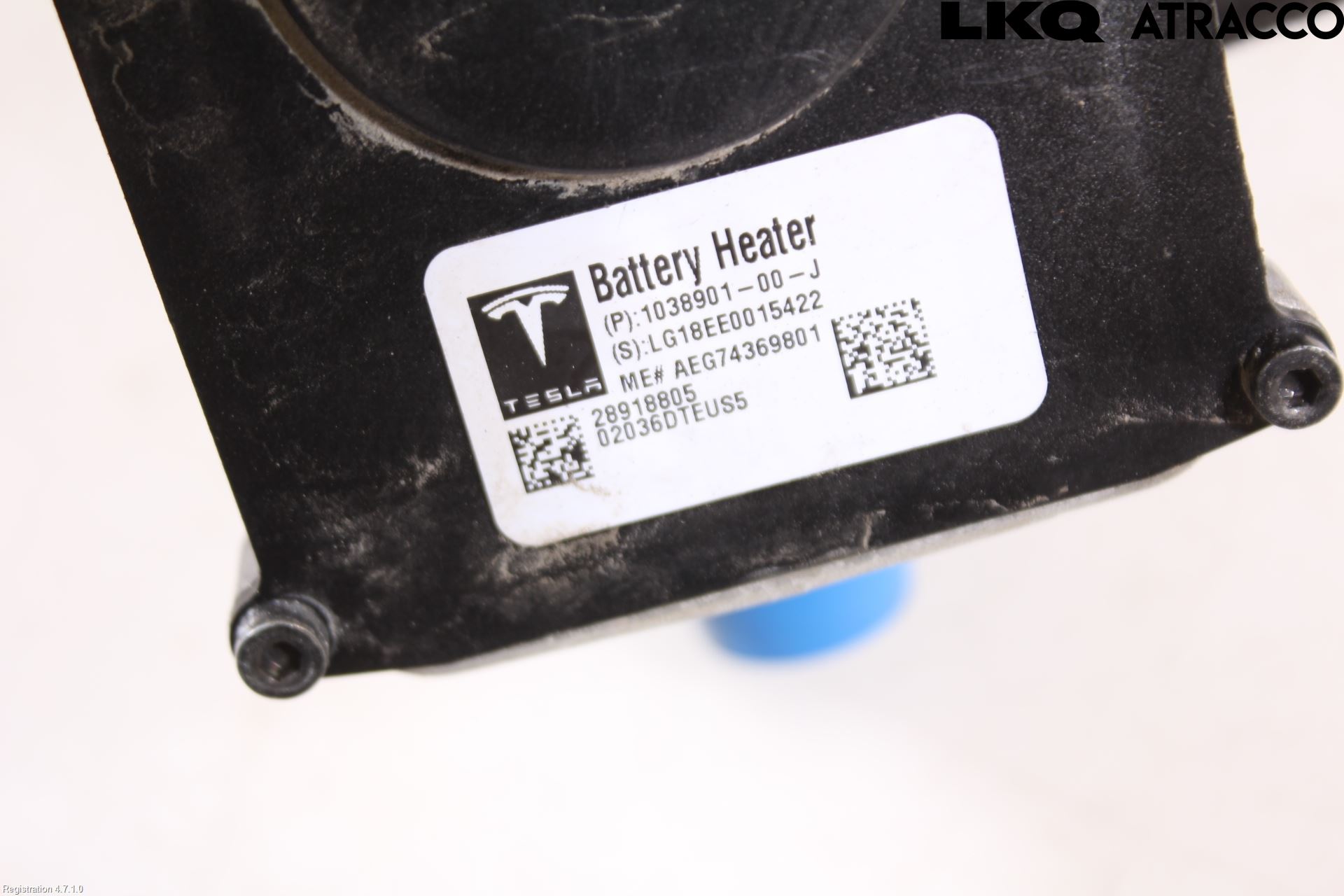 Tesla MODEL S 13- Motorvarmer Elektrisk