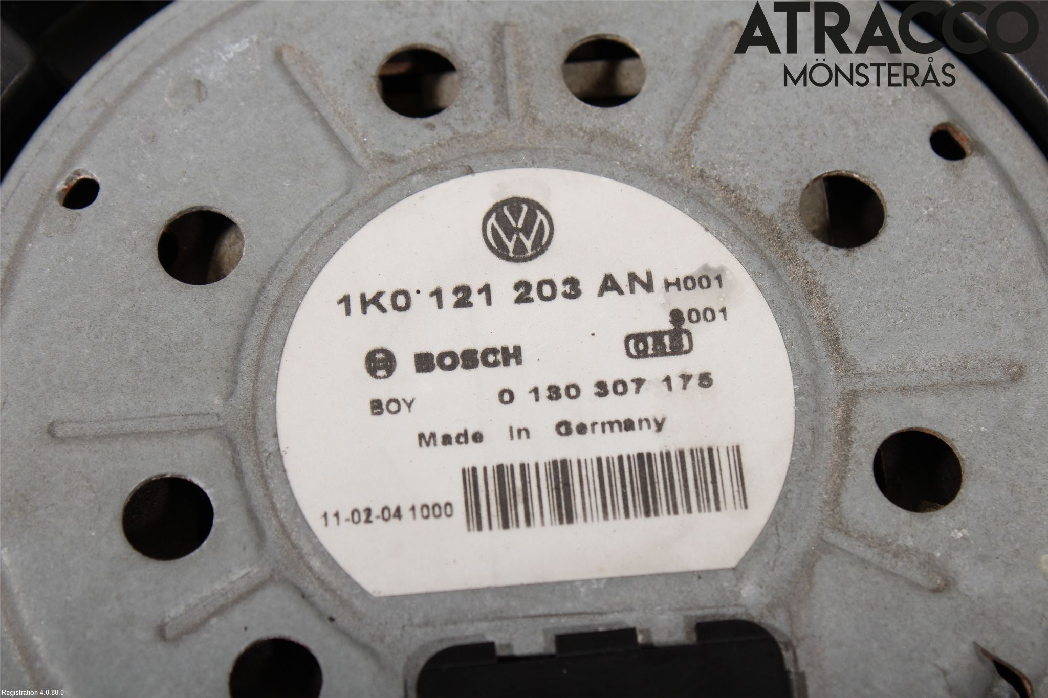 Volkswagen VW GOLF VI 09-13 Kjølevifte Elektrisk