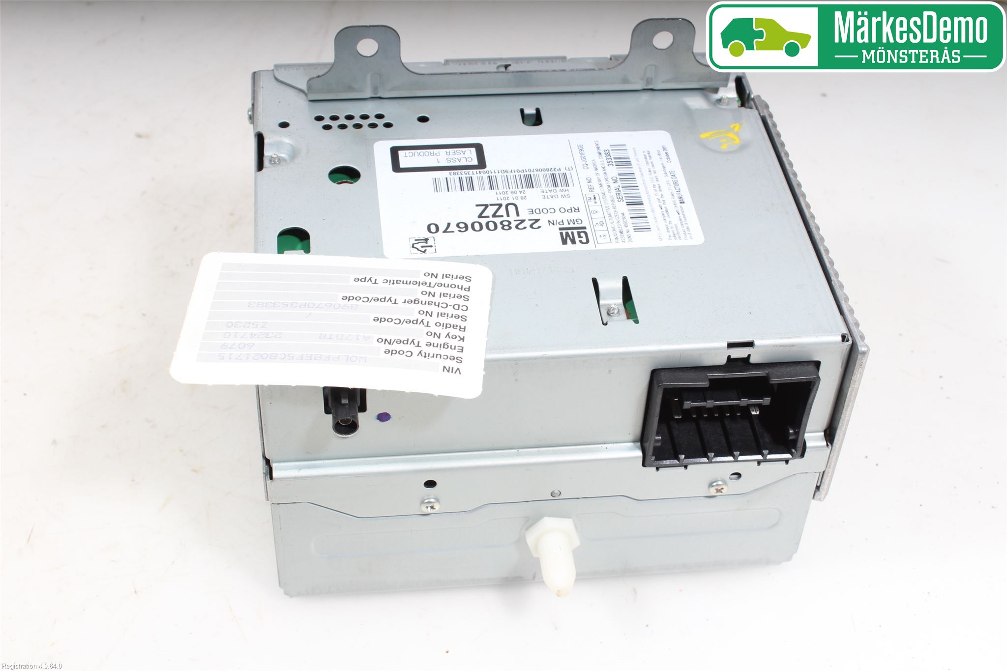 Opel ASTRA J 10-15 Stereo Radio