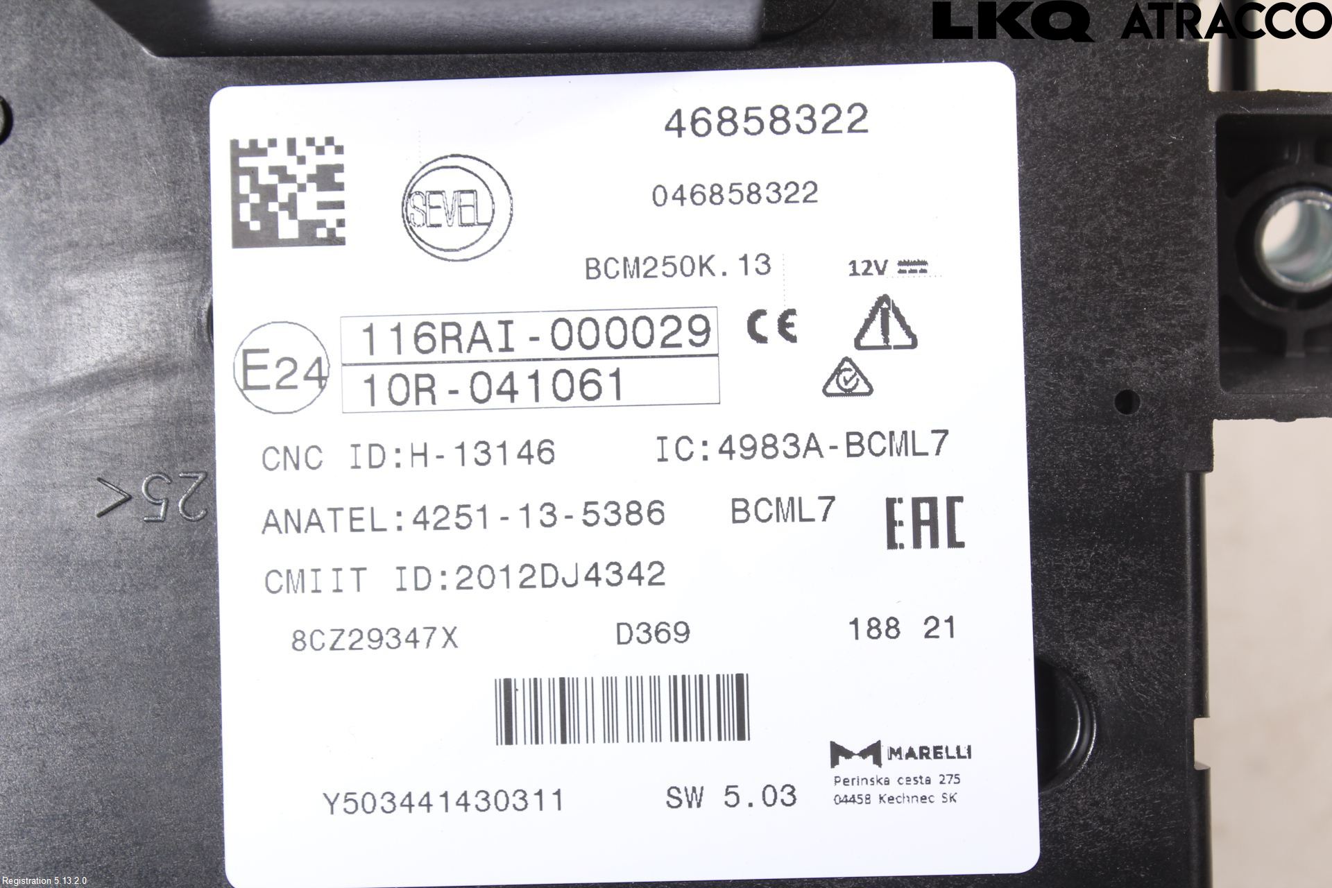 Fiat DUCATO 15-23 Sikringsboks - Elsentral