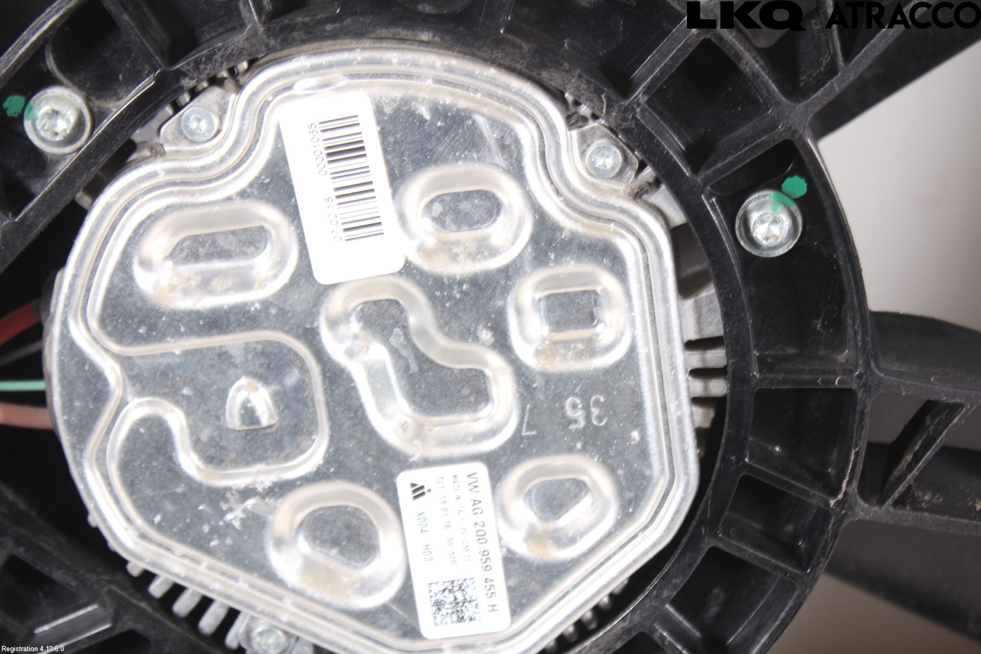Volkswagen VW POLO VI 18->> Kjølevifte Elektrisk