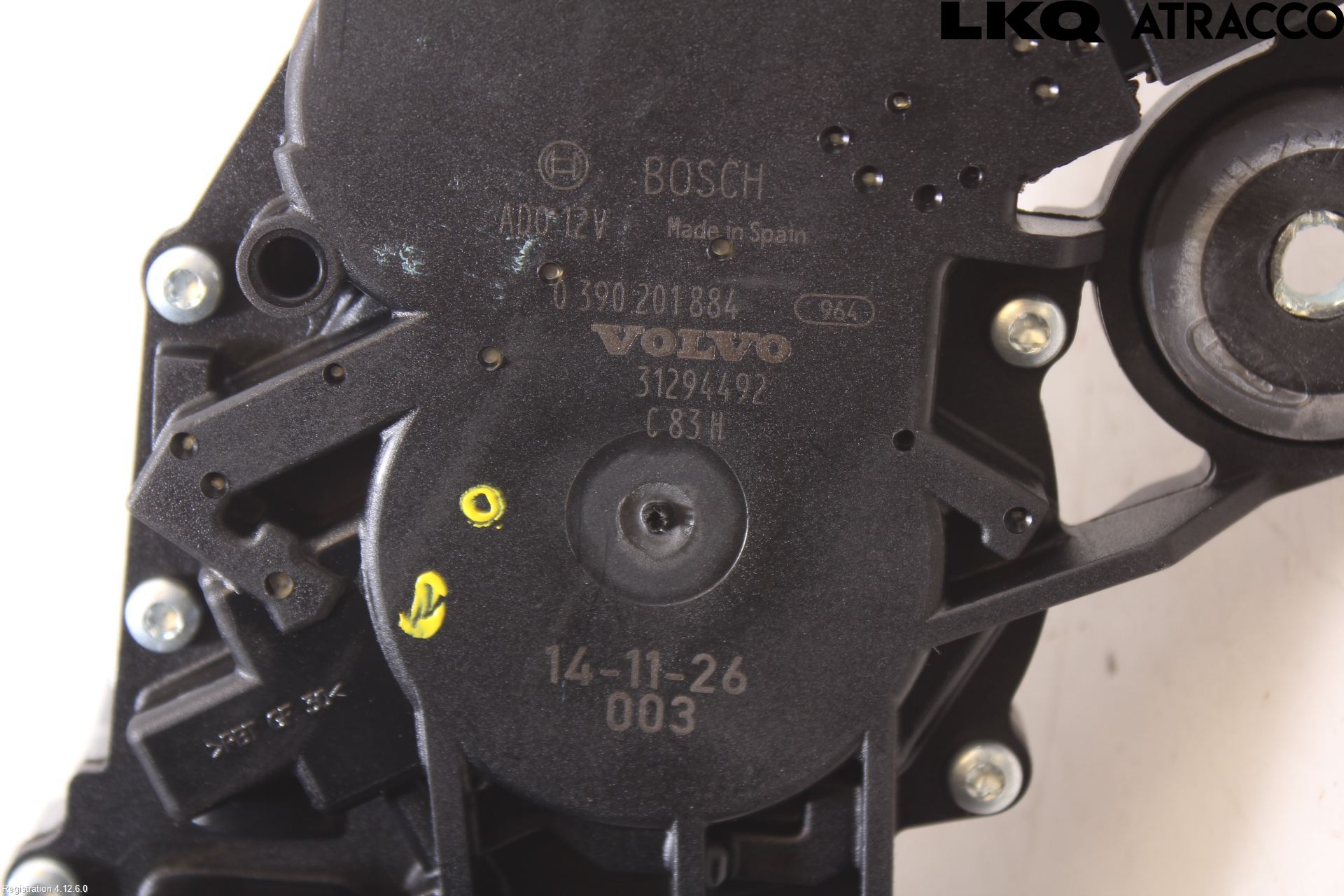 Volvo V40 12-19 Viskermotor Bakluke