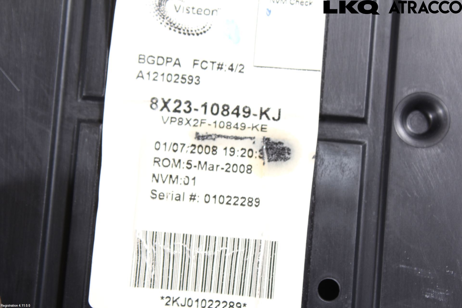 Jaguar XF 08-15 Instr Kombinert