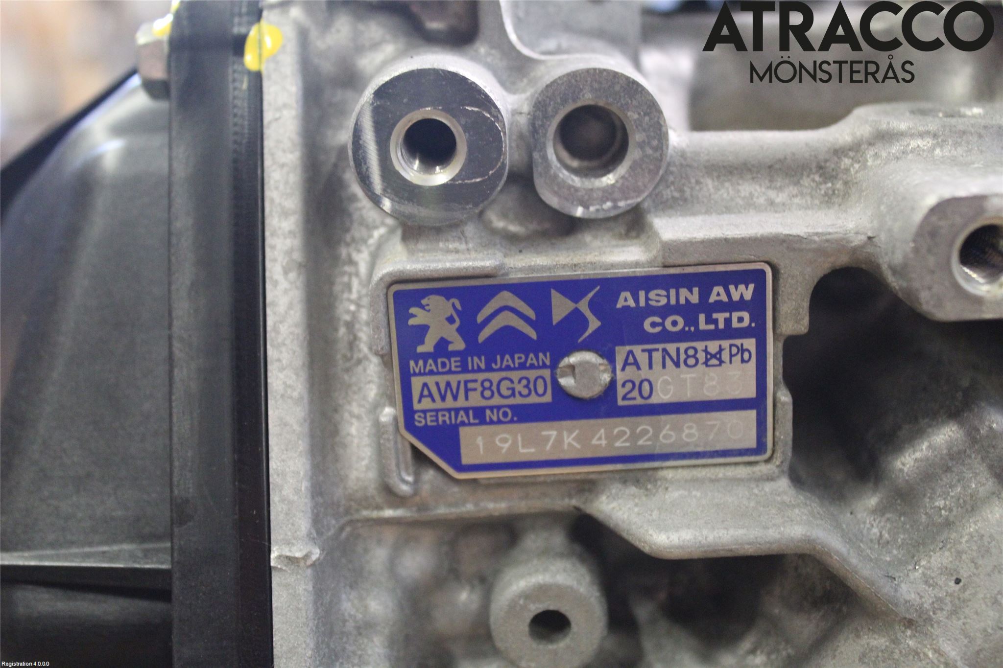 Peugeot 2008/E-2008 20- Gearkasse Automat