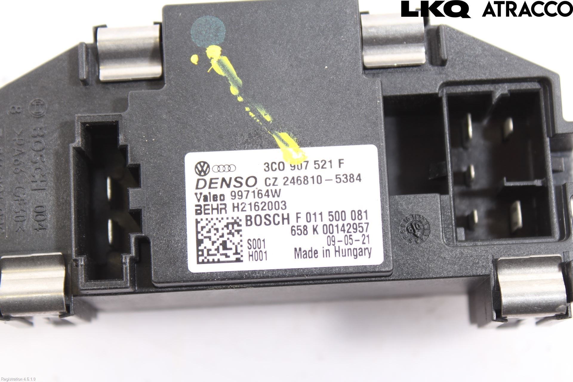 Audi A3/S3 05-13 Varmeapparat Viftemotstand