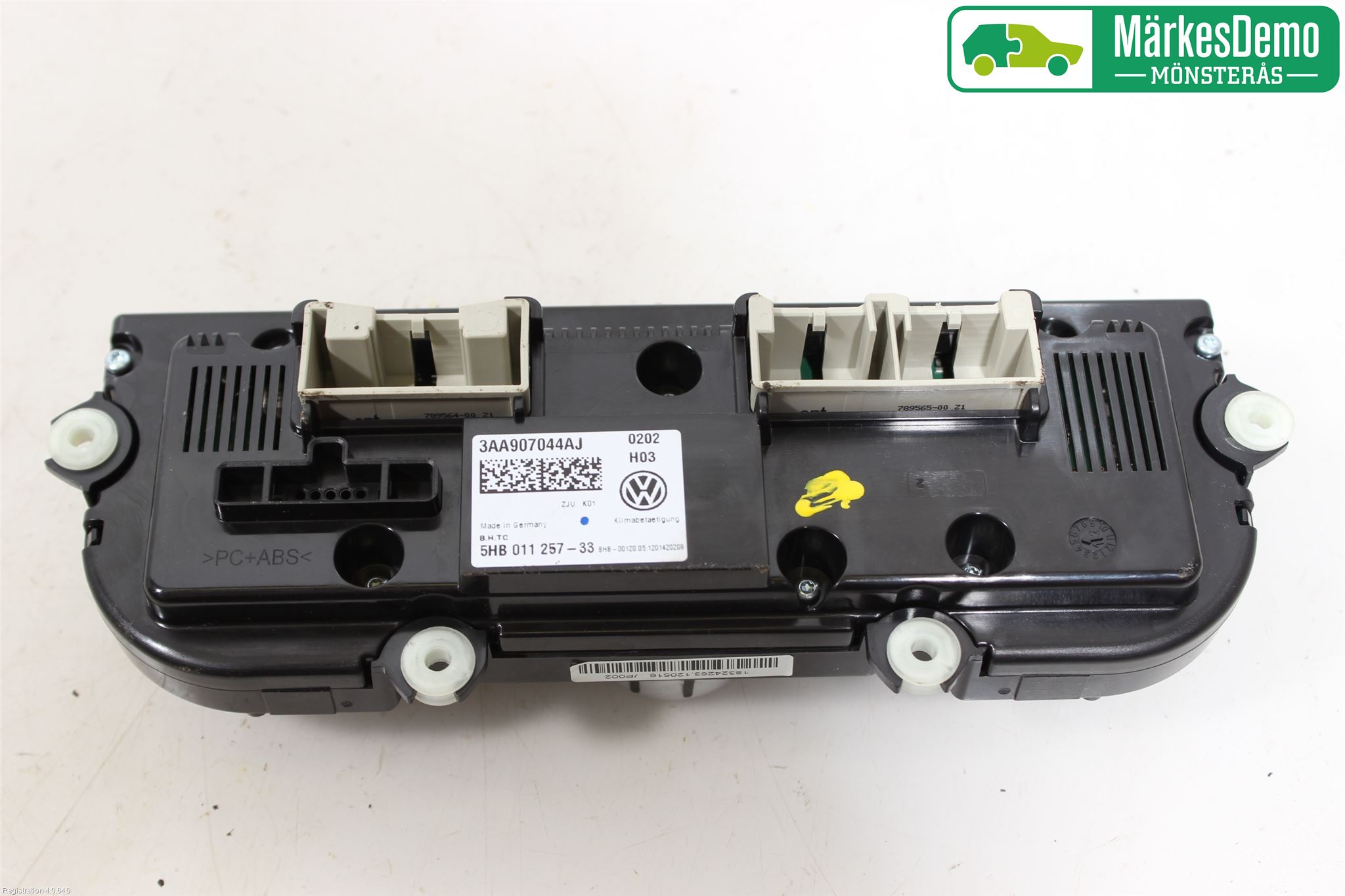 Volkswagen VW PASSAT 11-14 Varme Ac Betjening-Display