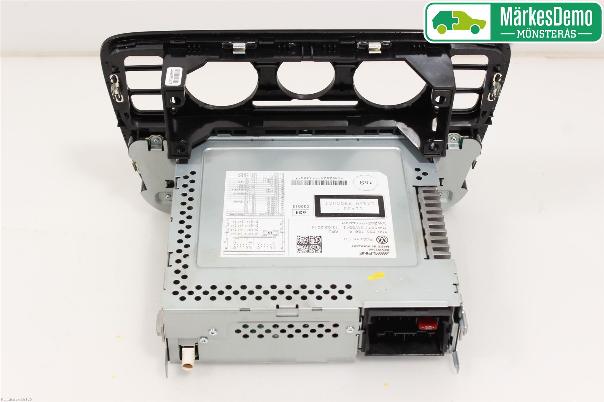 Volkswagen VW UP! / E-UP! Stereo Radio