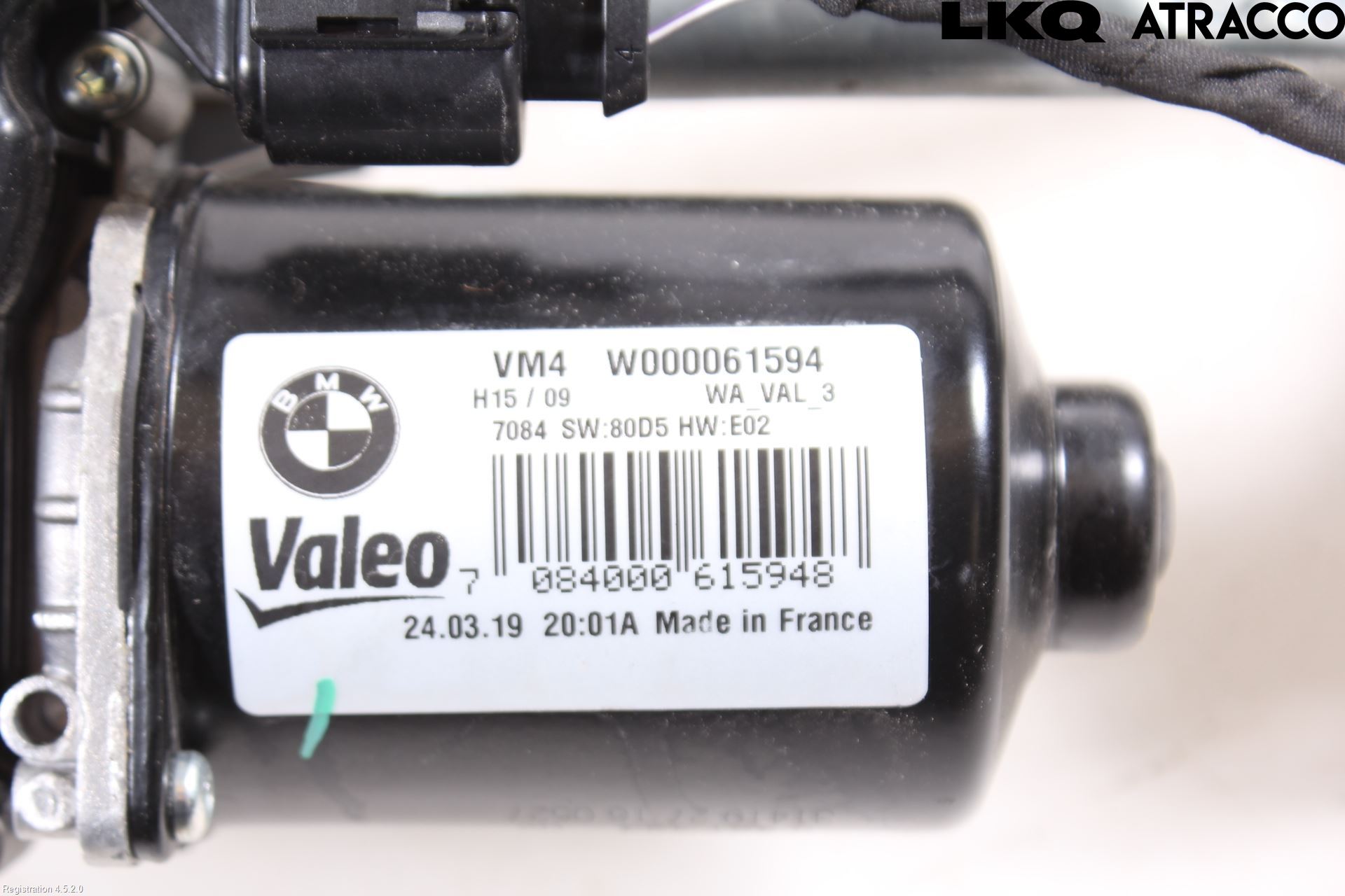 BMW 5 G30/G31/F90 17-23 Viskermotor Frontrute