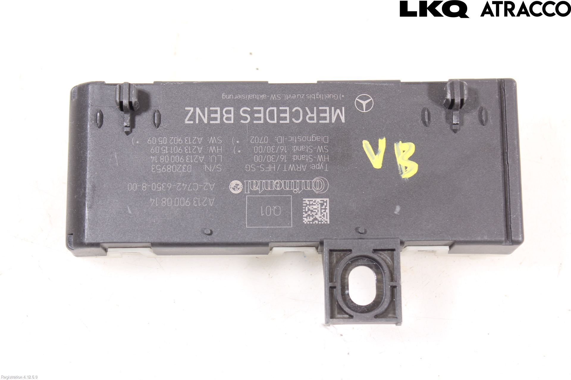 Mercedes-Benz MB E-KLASS (W213) 16-23 Styreenhet Bakluke