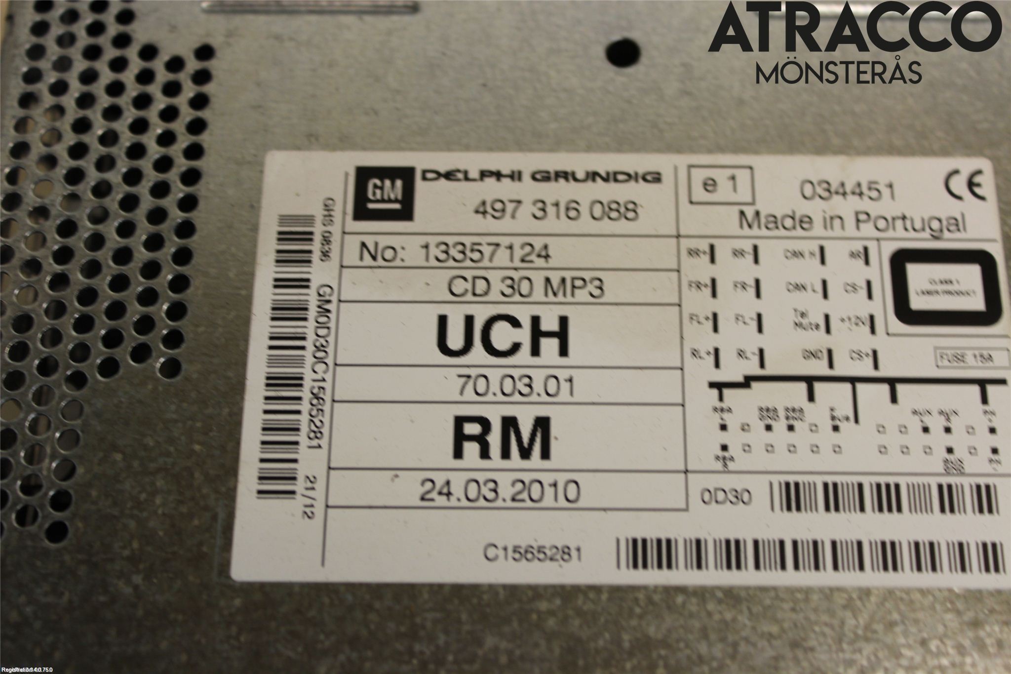 Opel CORSA D 07-14 Stereo Radio