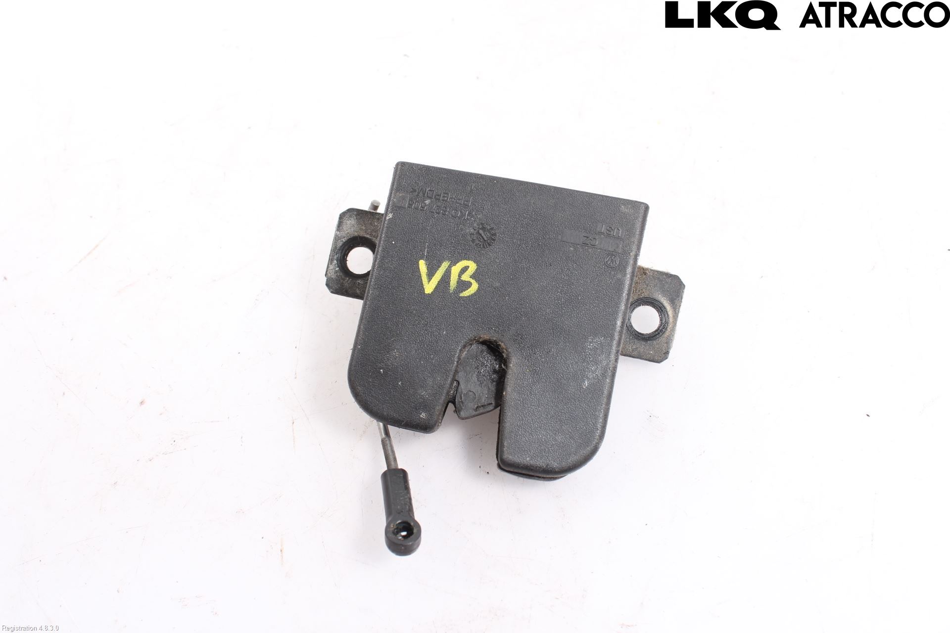 Volkswagen VW CADDY      04-10 Bakluke-Lokk Låsekasse