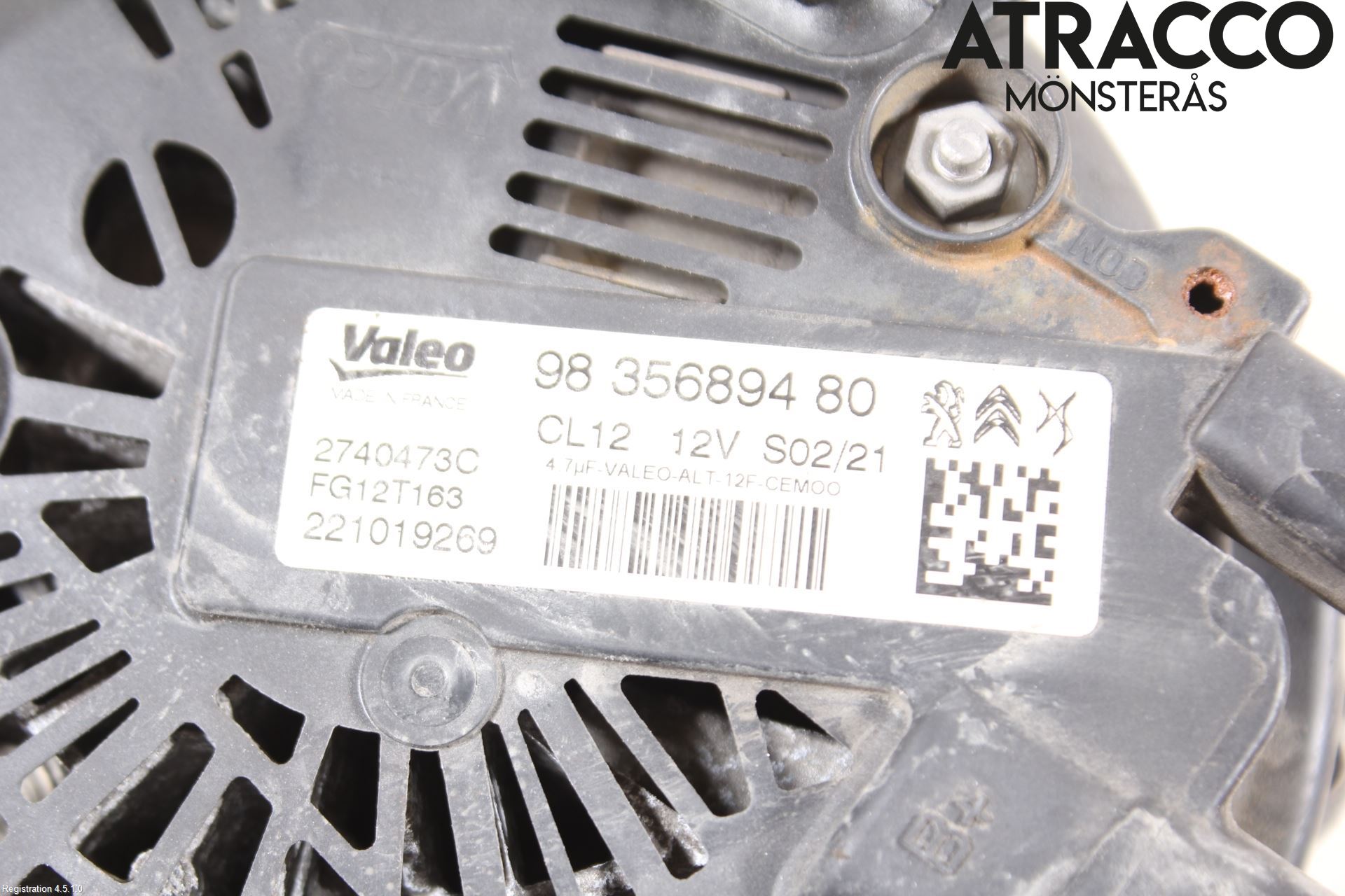 Citroen COTROEN C3 17-24 Dynamo