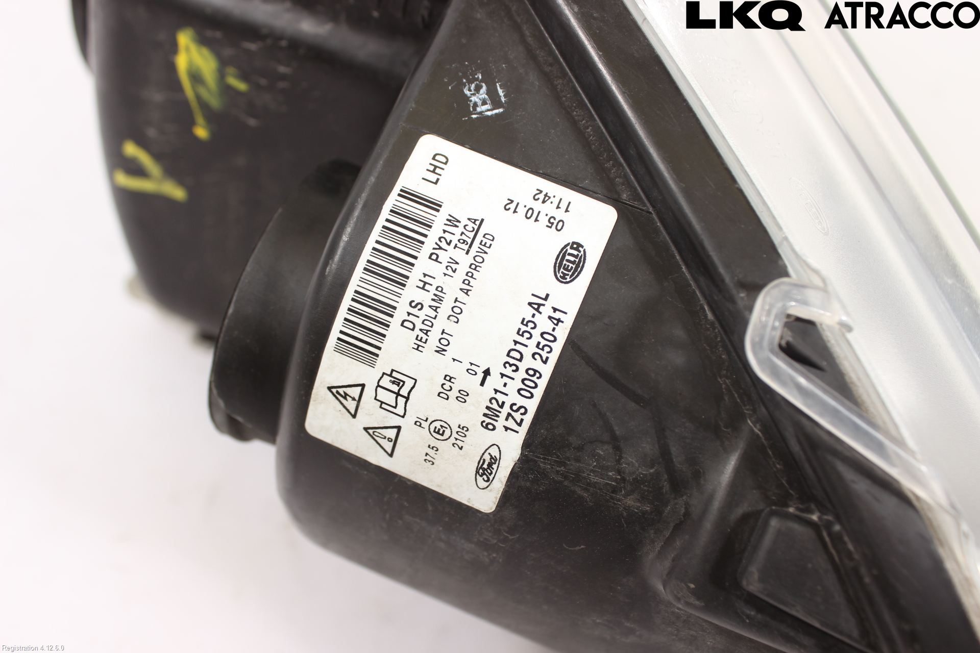 Ford S-MAX 06-15 Frontlykt Venstre