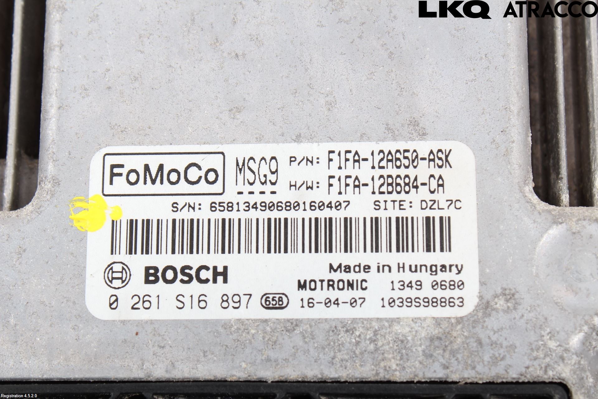 Ford FOCUS 15-18 Styreenhet Innsprøytning