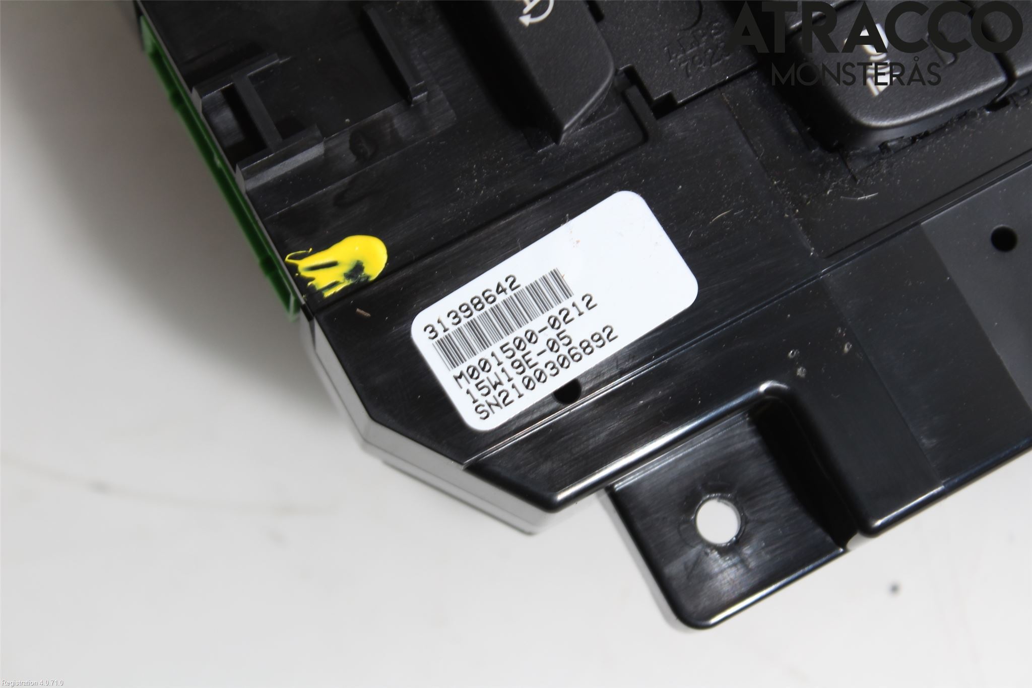 Volvo V40 12-19 Varme Ac Betjening-Display