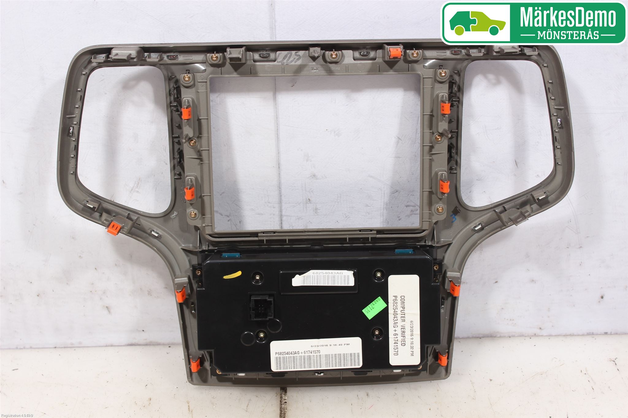 Jeep GRAND CHEROKEE 10-20 Varme Ac Betjening-Display