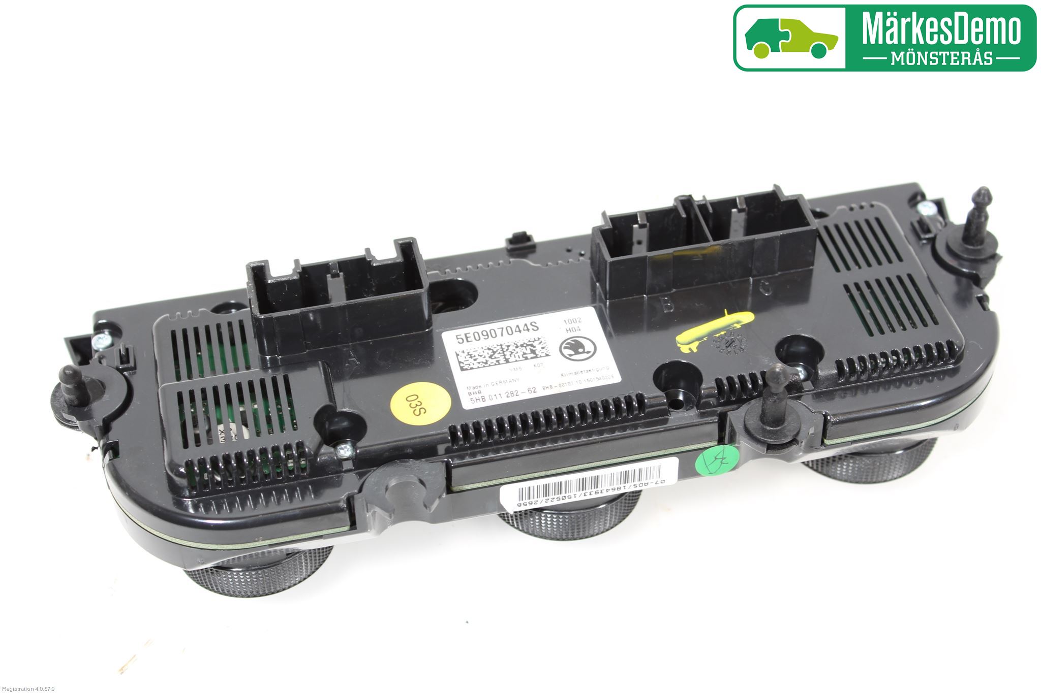 Skoda OCTAVIA (5E) 13-20 Varme Ac Betjening-Display