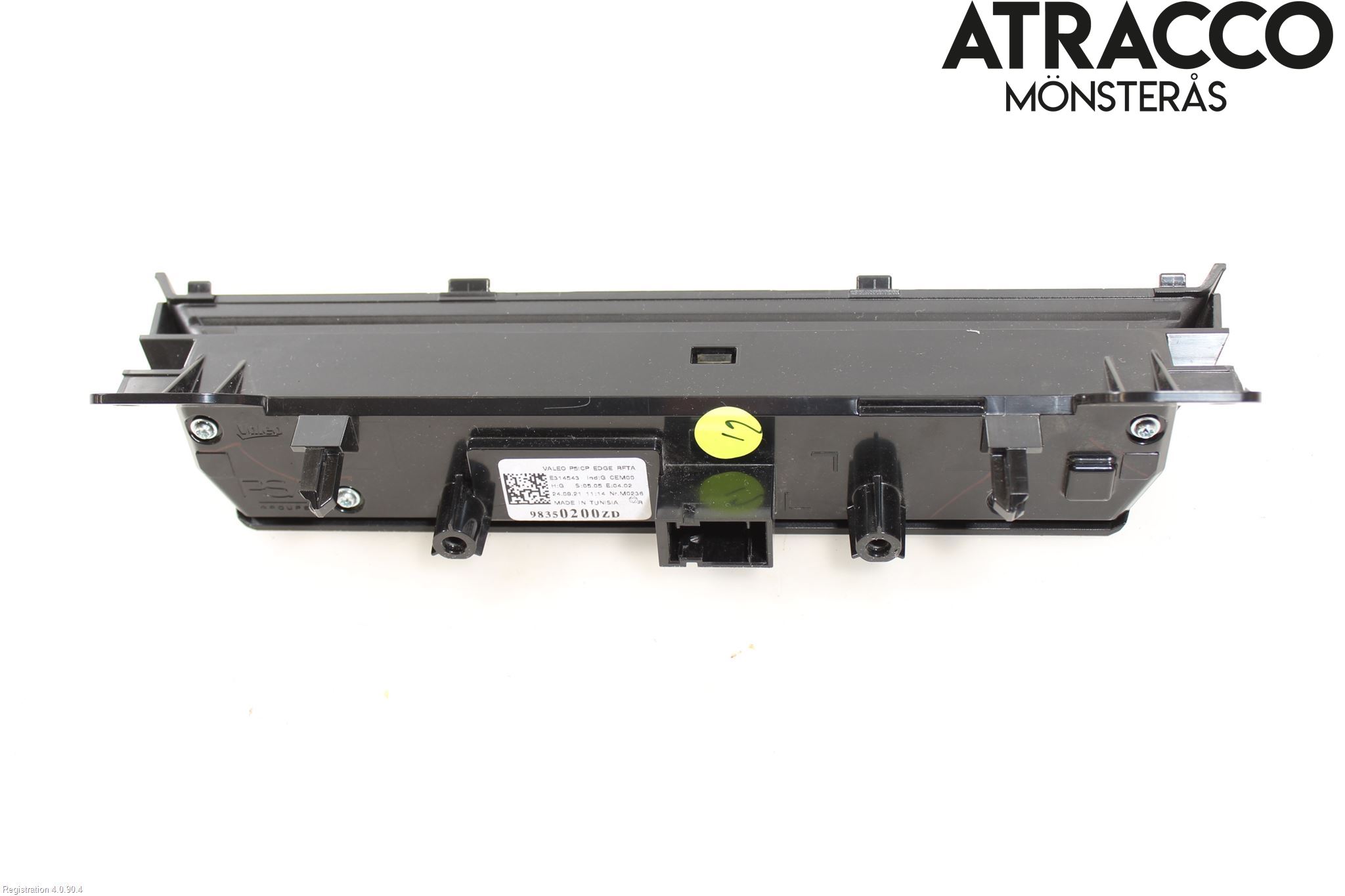 Peugeot 308/E-308 21- Varme Ac Betjening-Display