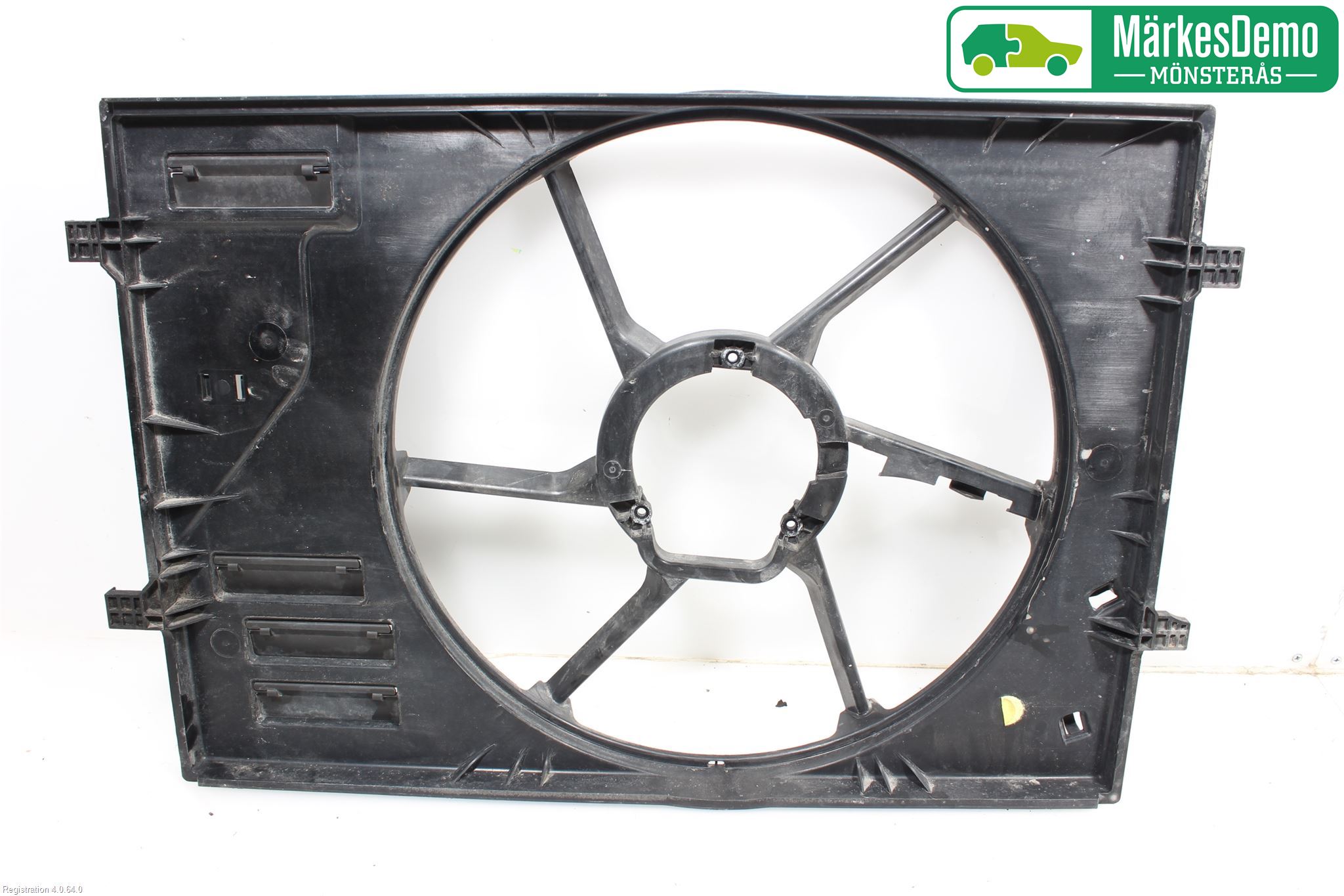 Volkswagen VW GOLF / E-GOLF VII 13-20 Kjølevifte-Radiator Hus-Kåpe