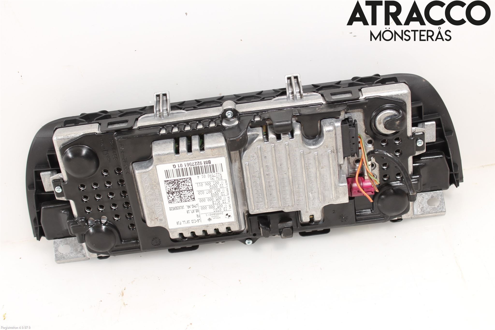 BMW 5 F10/F11/F18 09-17 Instr Skjerm Dvd-Gps-Ac-Tlf