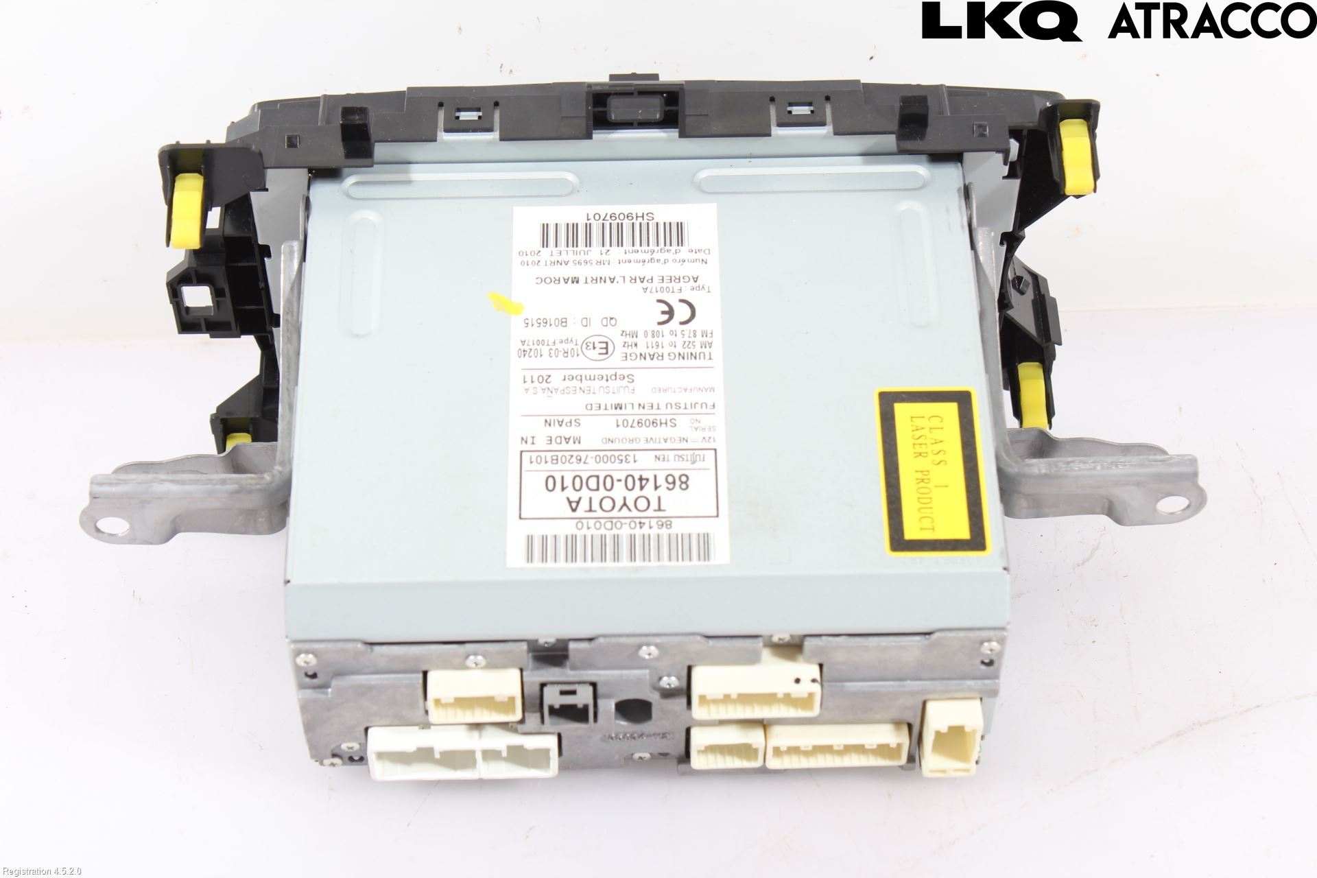 Toyota YARIS XP130 12-14 Stereo Radio Med Cd