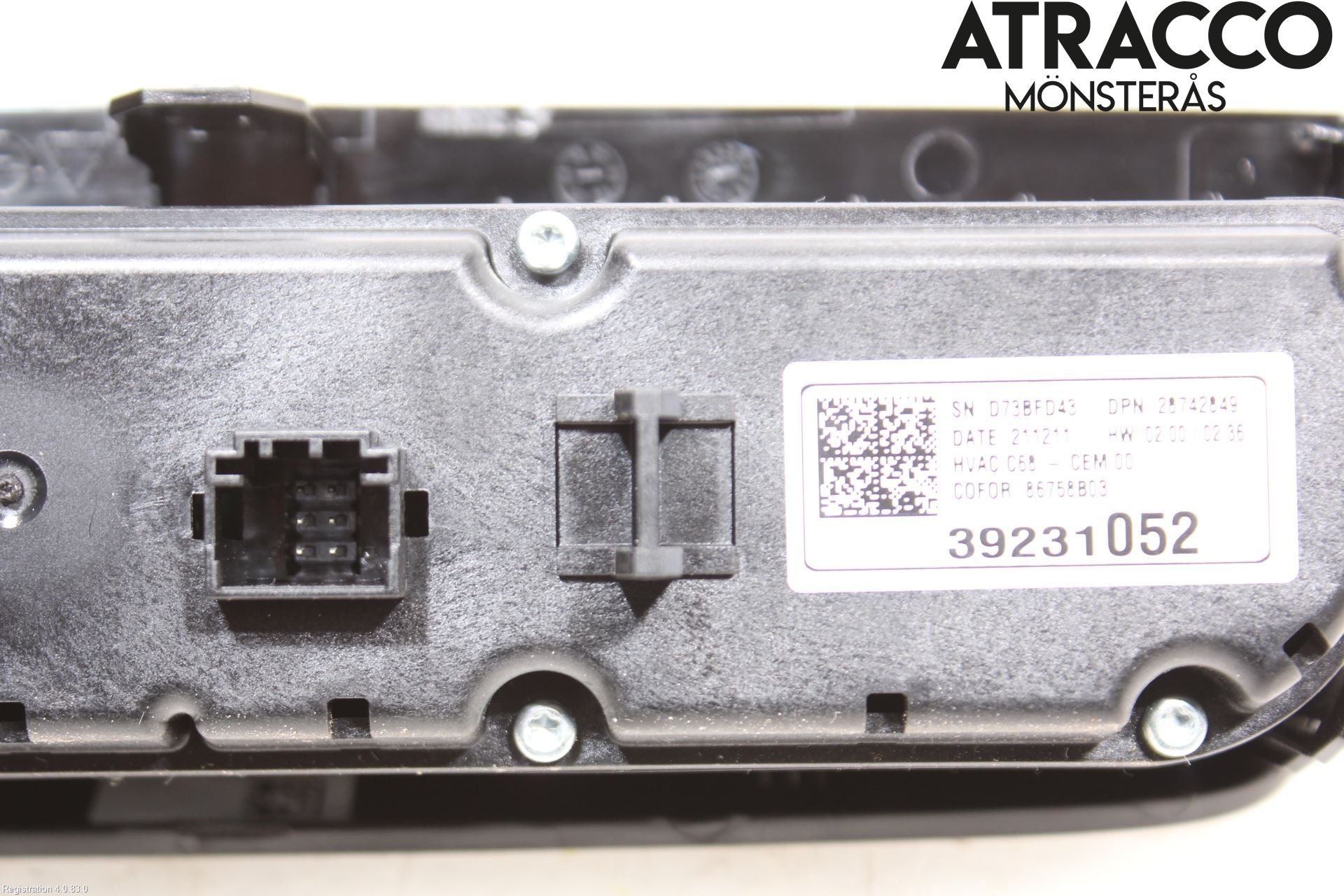 Opel CORSA F, CORSA-E 20- Varme Ac Betjening-Display