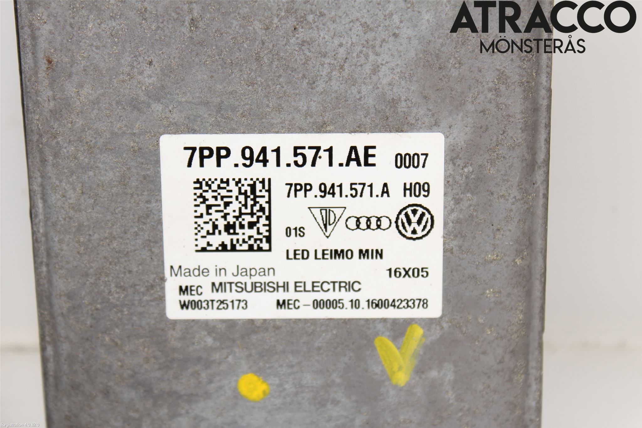 Volkswagen VW PASSAT 15-19 Styreenhet Xenon