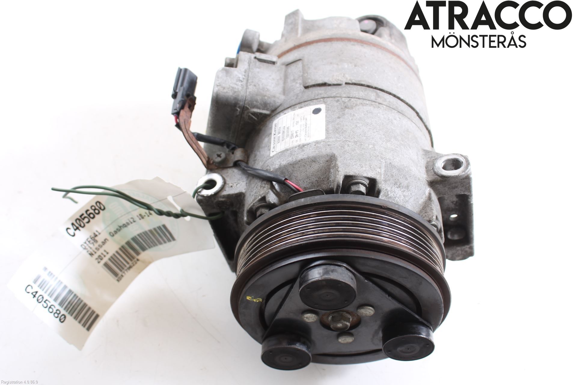 Nissan QASHQAI+2  10-14 Varme Ac Kompressor