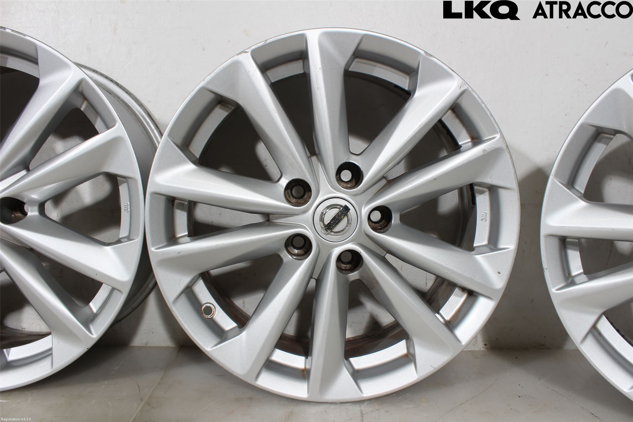Nissan QASHQAI 14-17 Felg Aluminium Sett 4Stk