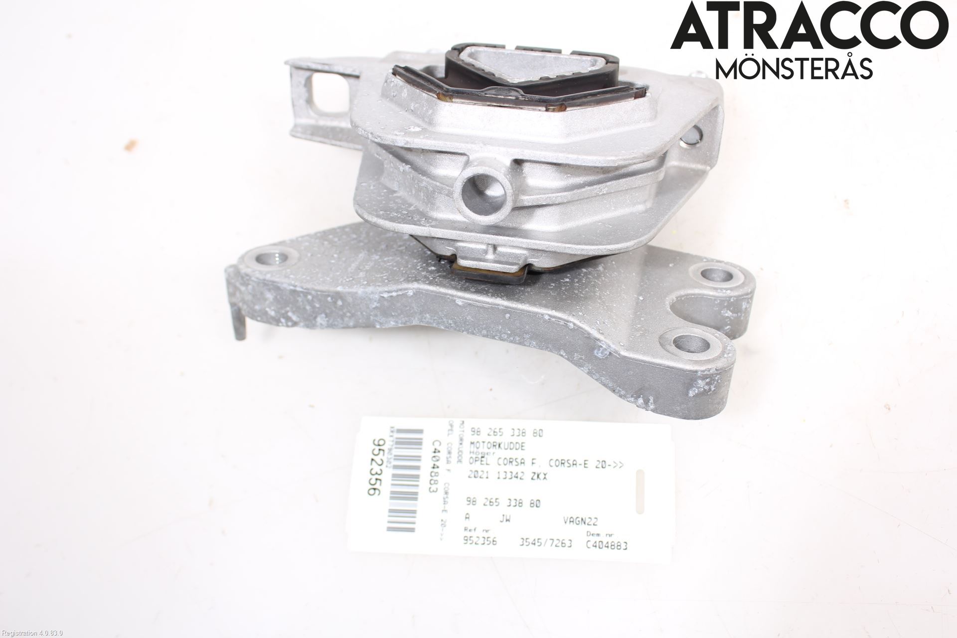 Opel CORSA F, CORSA-E 20- Motor Feste Gummi