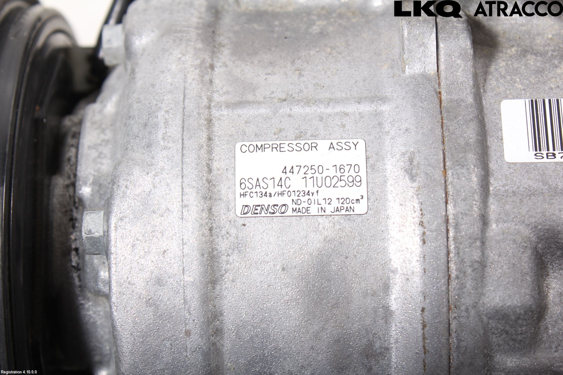 Mercedes-Benz MB CLA-KLASS (C117/X117) 13-19 Varme Ac Kompressor