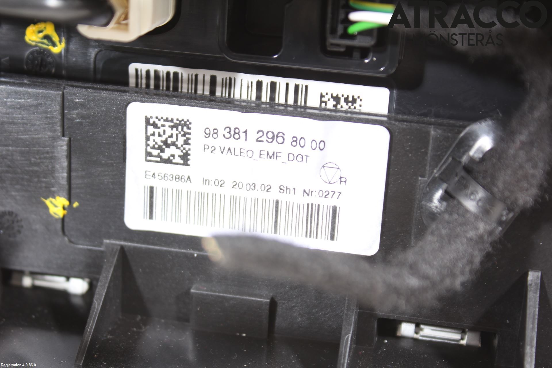 Peugeot 208/E-208 20- Kjørecomputer