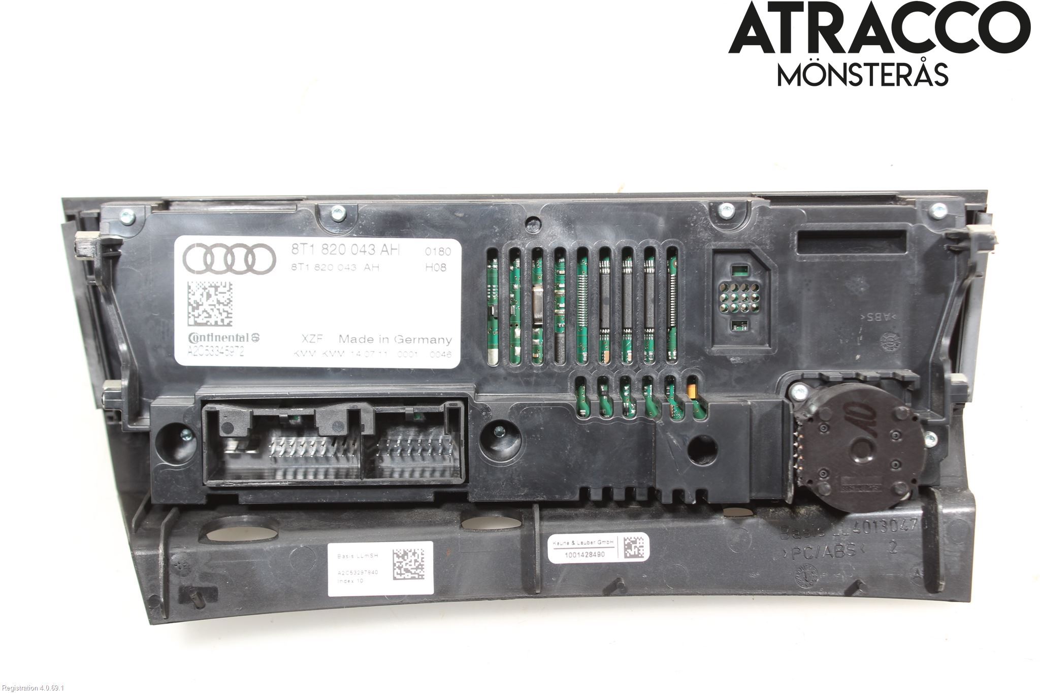 Audi A4/S4 08-11 Varme Ac Betjening-Display