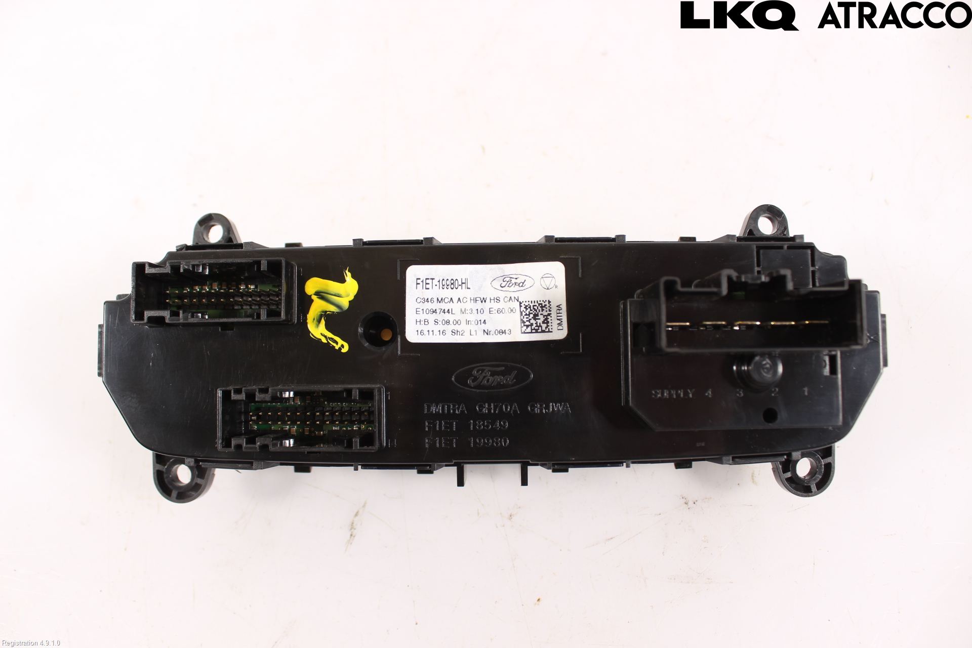 Ford FOCUS 15-18 Varme Ac Betjening-Display