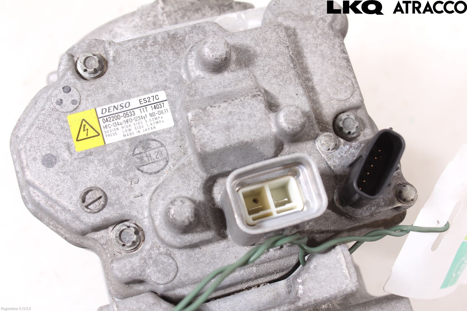 Lexus NX 300h 15-21 Varme Ac Kompressor