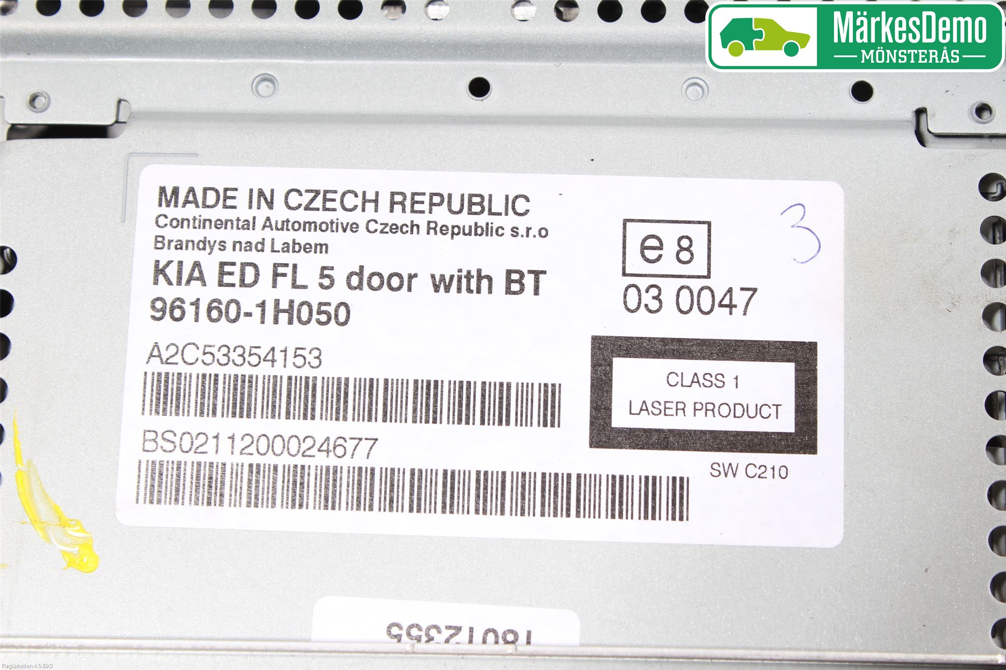 Kia CEED 06-12 Stereo Radio