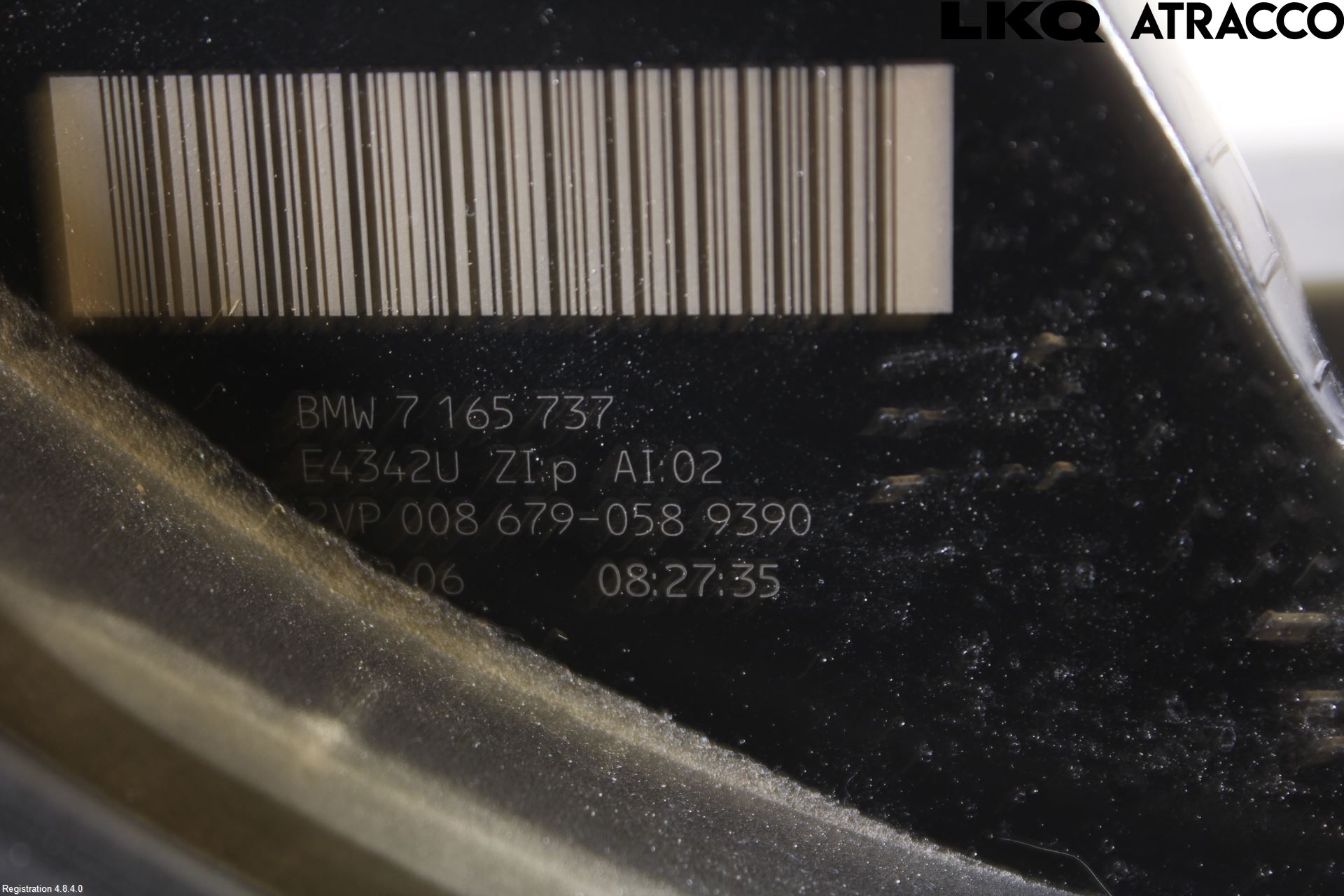 BMW 5 E60/61 Sed/Tou 02-10 Baklykt Venstre