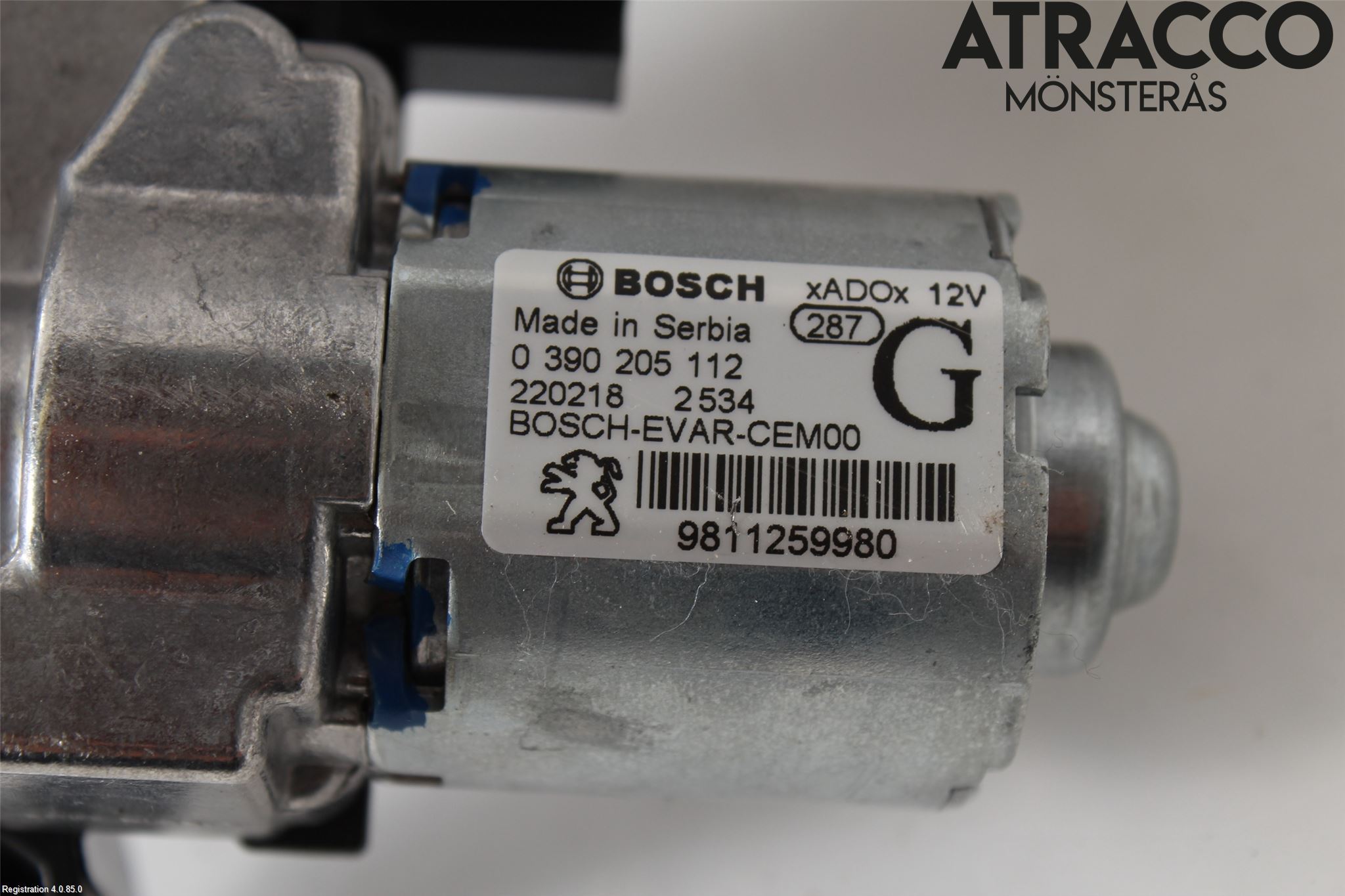 Citroen COTROEN C3 17-24 Viskermotor Bakluke
