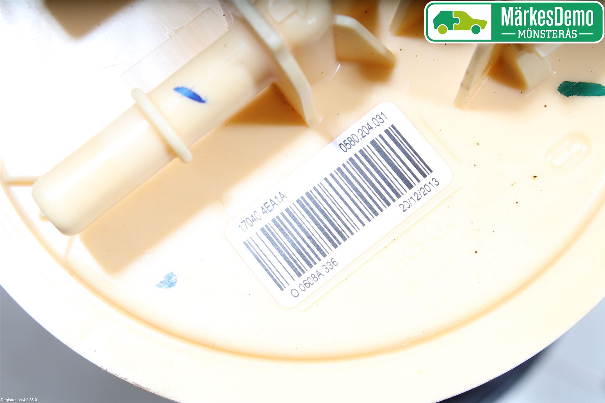 Nissan QASHQAI 14-17 Drivstoffpumpe Fødepumpe El