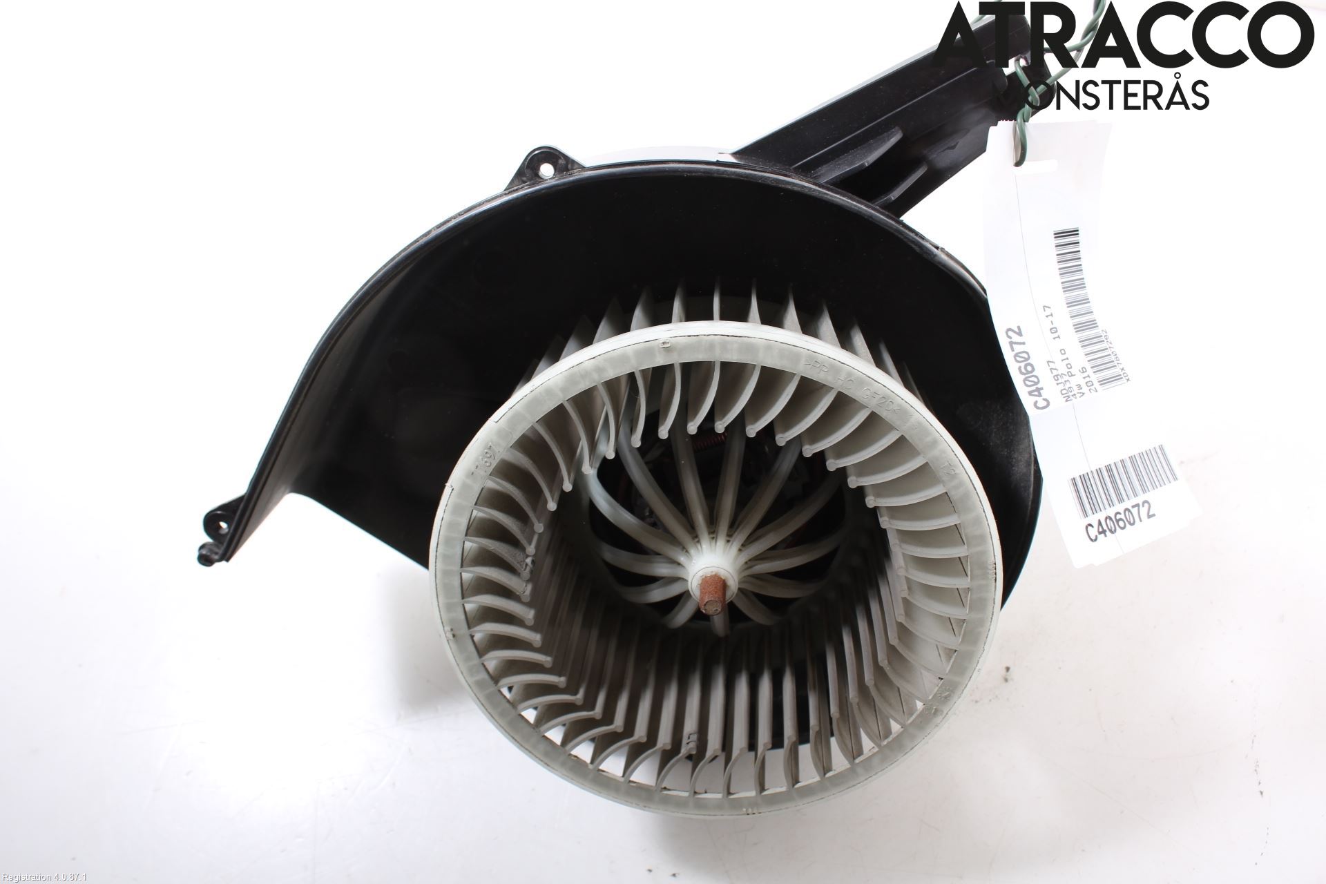 Volkswagen VW POLO 10-17 Varmeapparat Viftemotor