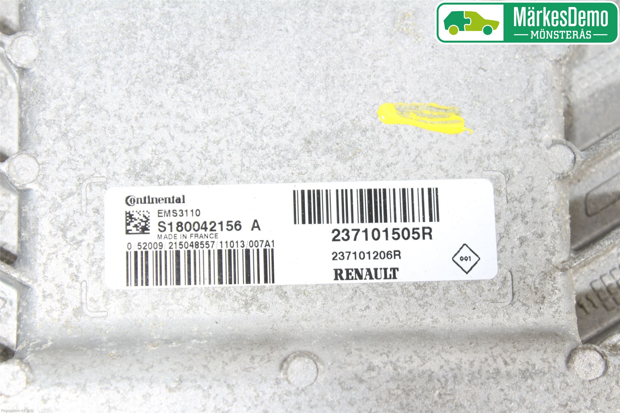 Renault CLIO III  09-12 Styreenhet Innsprøytning