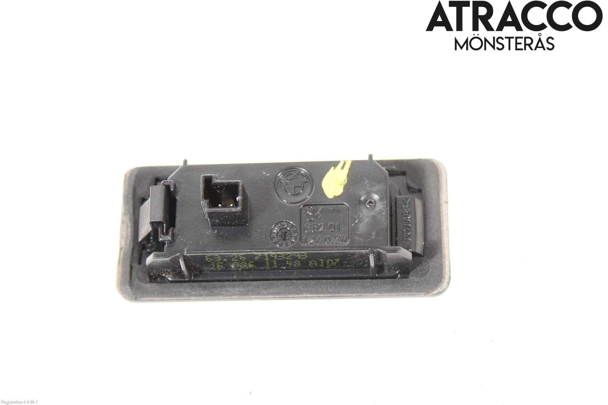 BMW 5 F10/F11/F18 09-17 Skilt Belysning
