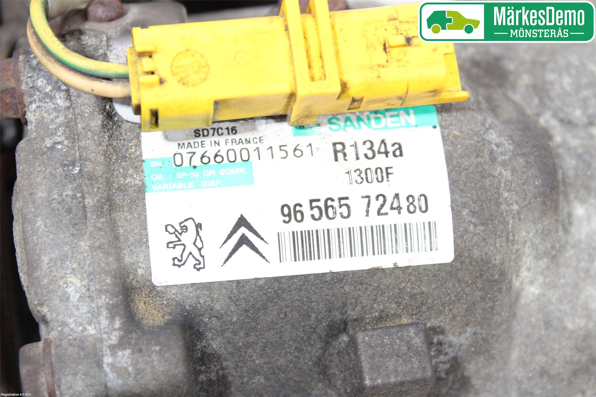 Peugeot 407 Varme Ac Kompressor