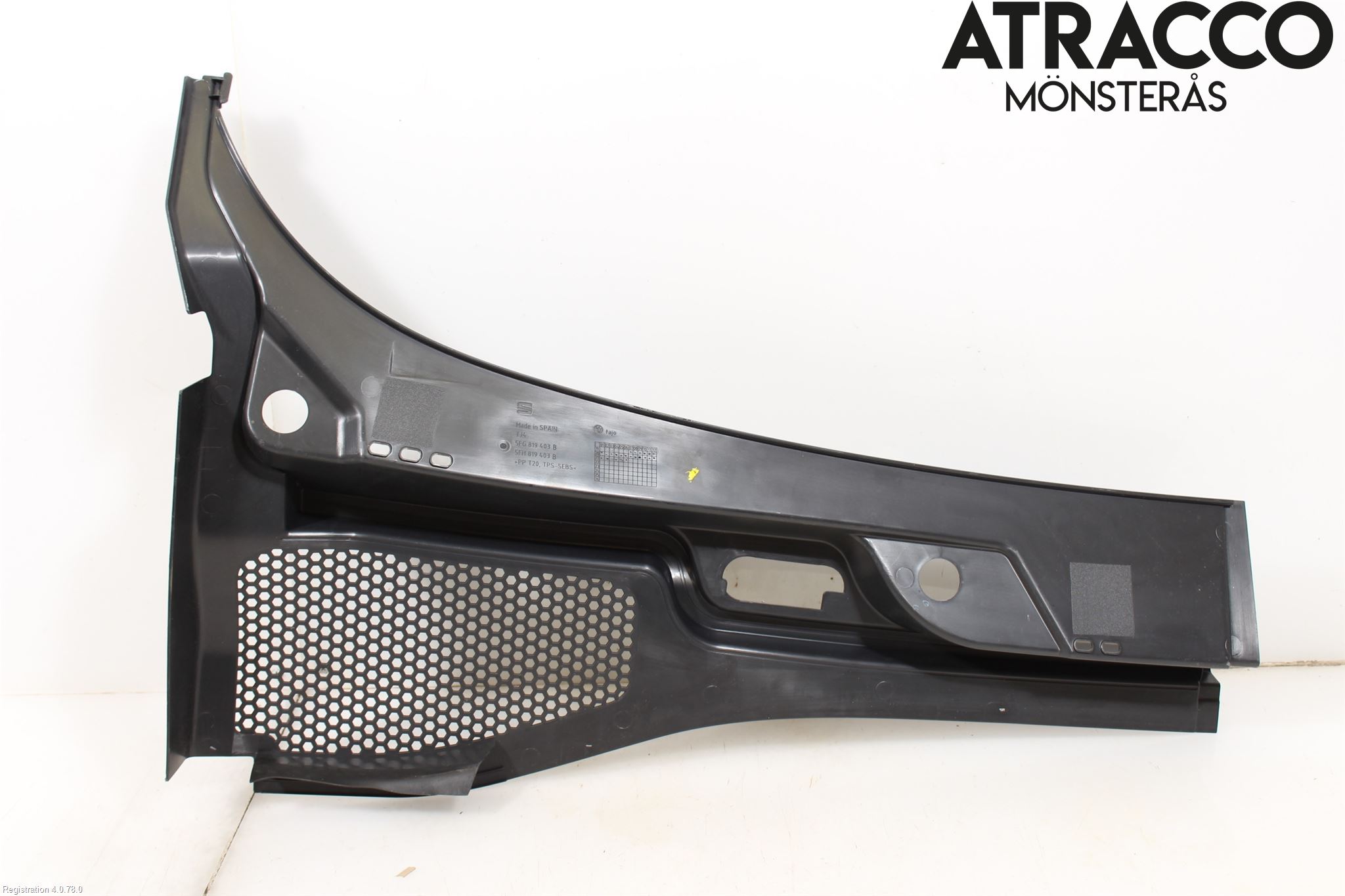Cupra FORMENTOR 21- Visker Deksel-Grill-Under Frr