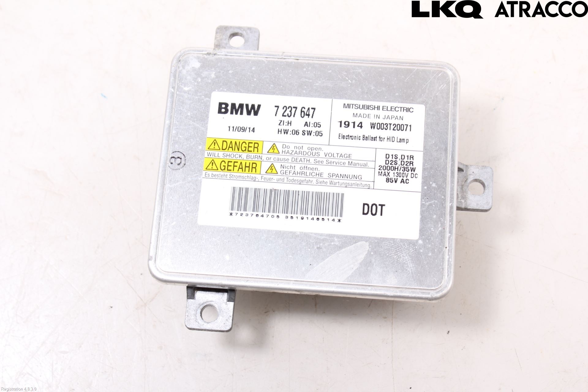 BMW 1 F20/F21 11-19 Styreenhet Xenon