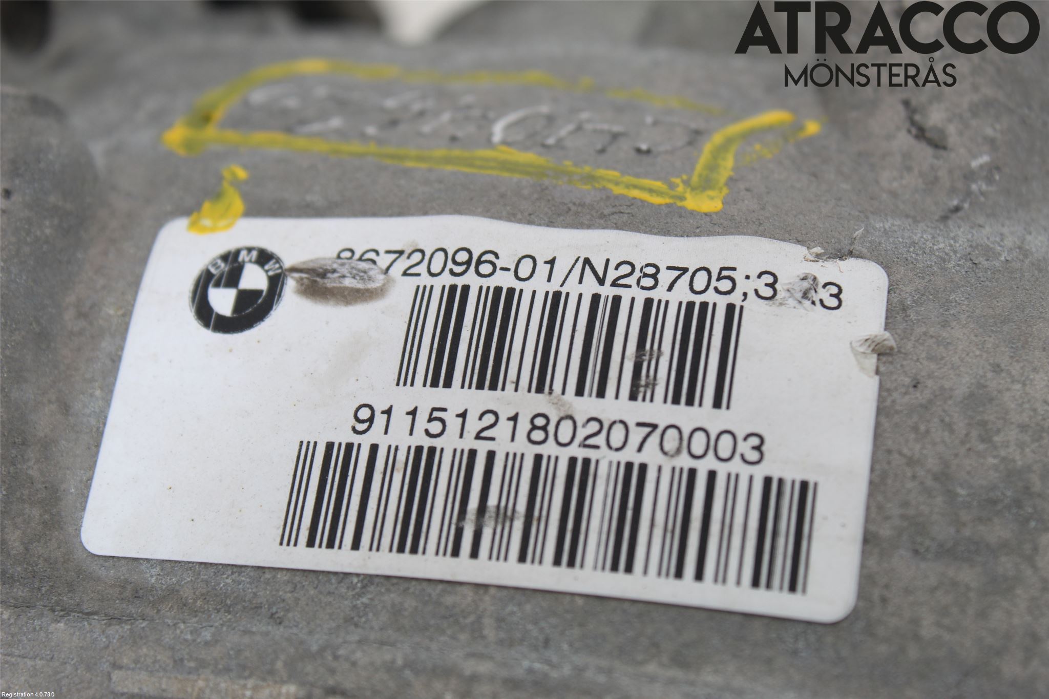 BMW 5 G30/G31/F90 17-23 Bakaksel Kardang Bak -Diff
